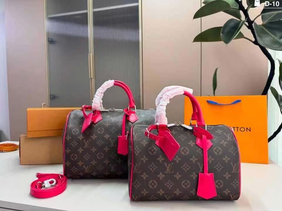 Hot Pink Lined Speedy 35