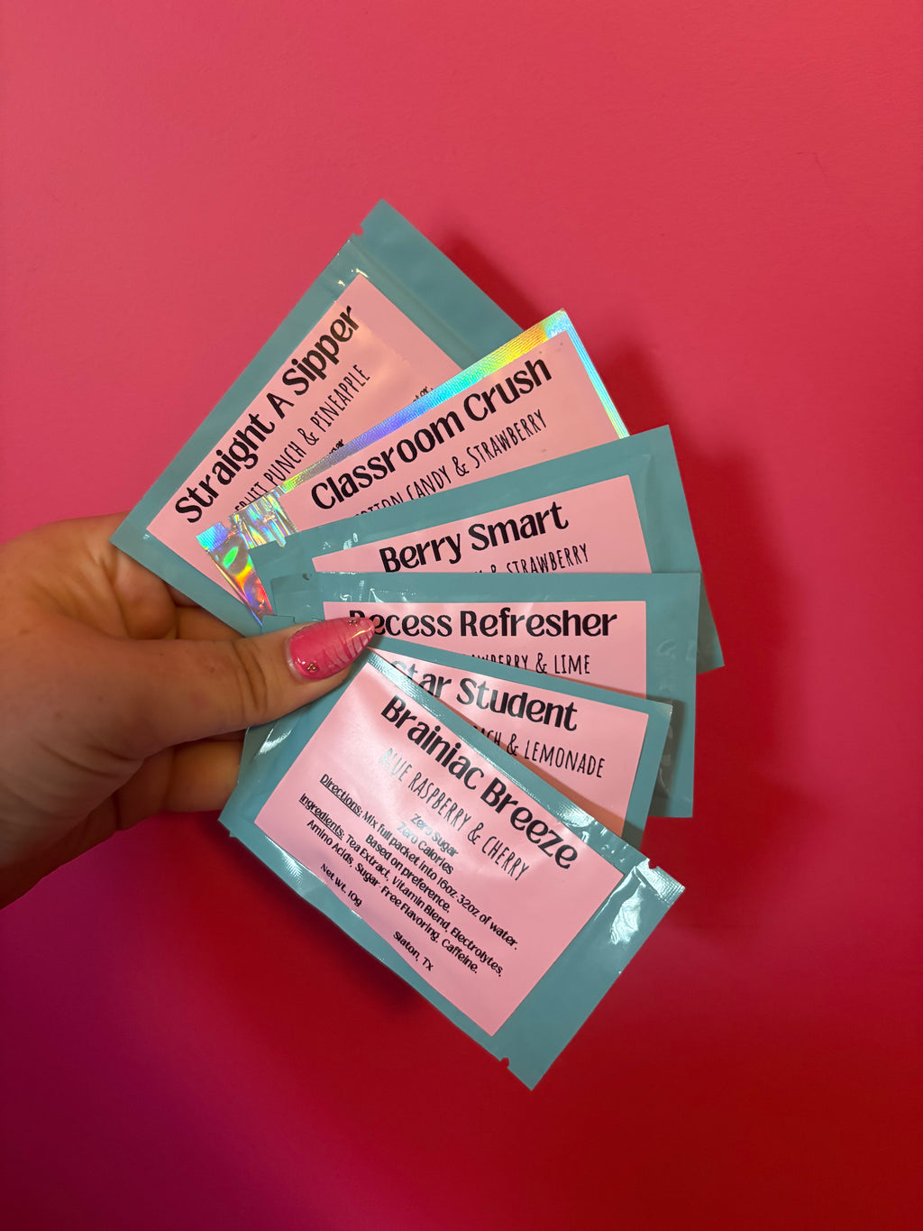 On The Go Loaded Tea Packets