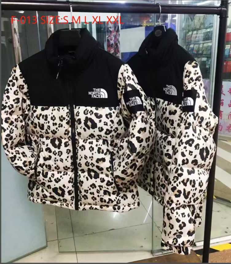 Leopard Northface Puffer