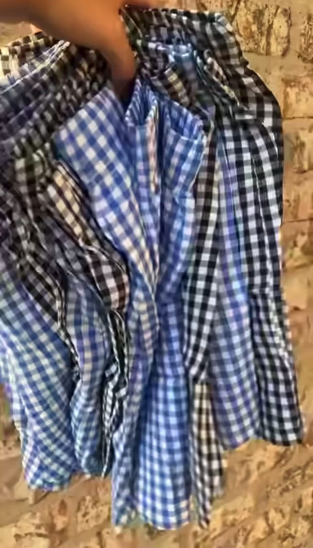Gingham Boxer Shorts